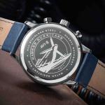 AVI-8 Hawker Hurricane Classic Chronograph Opal Blue