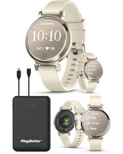 Garmin Lily 2 Women's Fitness Smartwatch Bundle