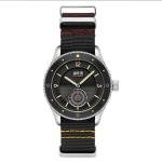 AVI-8 Flyboy Airmaster Sector Meca-Quartz Raven Black