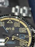 AVI-8 P-51 Mustang Jubilee Automatic Limited Edition Watch Used