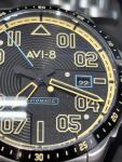 AVI-8 P-51 Mustang Jubilee Automatic Limited Edition Watch Used