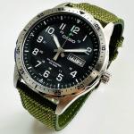 Casio MTPS120L-3AV Men's Solar Powered Green Military Style Watch