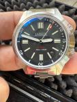 MINT Sangin Instruments HYDRA II - Brushed with DIVER Bezel. COMPLETE SET
