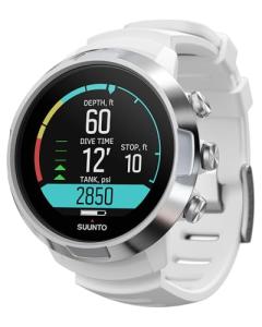 SUUNTO D5 Wrist Dive Computer W/USB Cable White