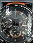 Filippo Loreti Ascari Monza Black Rose Gold Tiger Rubber Chronograph 42mm New