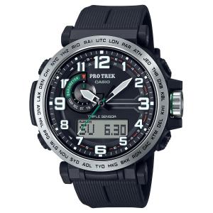 Casio Men's Tough Solar Black Dial Watch - PRG601-1