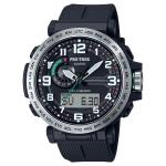 Casio Men's Tough Solar Black Dial Watch - PRG601-1