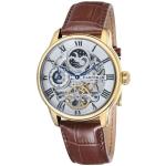 Thomas Earnshaw Longitude Automatic Gold Brown White Watch - Brand New