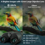 20x32 High-Powered Compact Binoculars for Outdoor Adventures