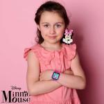 Disney Minnie Mouse Interactive Kids Smartwatch – Touchscreen Watch with Camera, Games, Voice Recorder, Step Tracker, Alarm & Timer – Fun Minnie Design, USB Rechargeable – Fits Wrists 5.5" to 8"