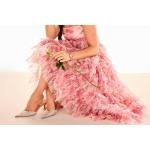 Citizen Ladies Eco-Drive Disney Princess Belle Watch, Pink Leather Strap, White Dial, Date (Model: GA1083-43D)