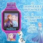 Accutime Frozen 2 Touchscreen Interactive Smart Watch (Model: FZN4707AZ), Camera, Multi & Purple
