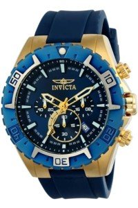 Invicta Men's Aviator Blue Quartz Watch