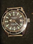 Vintage Tarleton Diver Watch /Date Swiss Made
