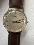 Doxa swiss men's mechanical gold plated manual winding vintage wrist watch