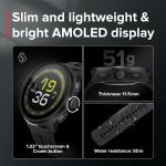 Suunto Run Running GPS Sports Watch 1.32" AMOLED Frost Gray New!!!