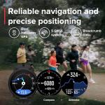 Suunto Run Running GPS Sports Watch 1.32" AMOLED Frost Gray New!!!