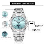 CARNIVAL 43mm Men's Automatic Luxury Watch