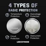 LeeCrynoid CTL920F Original Panasonic Solar Rechargeable Battery for Casio Edifice/Solar Waveceptor Watch – Compatible with Solar-Powered Models(CTL920 Replacement)