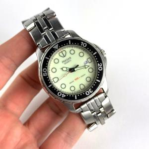 RARE Vintage Men's Dive Watch Pulsar by Seiko Japan V532 Working New Battery