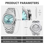 CARNIVAL 43mm Men's Automatic Luxury Watch
