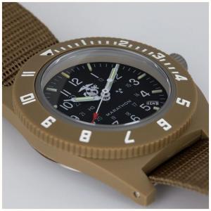 USMC Navigator Aviation Marathon Watch Desert Tan H3 Sapphire Semper Fidelis NEW