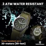 Smith & Wesson Men's Military Multi-Canvas Strap Watch