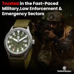 Smith & Wesson Men's Military Multi-Canvas Strap Watch