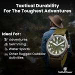 Smith & Wesson Men's Military Multi-Canvas Strap Watch