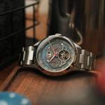 Thomas Earnshaw Baron Stainless Steel 43mm Automatic Wristwatch ES-8187-44