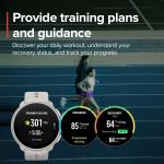 Suunto Run Running GPS Sports Watch 1.32" AMOLED Frost Gray New!!!