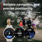 Suunto Run Running GPS Sports Watch 1.32" AMOLED Frost Gray New!!!