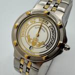 Hands of Irish Fellowship by Glycine Quartz Watch Men Dual Tone New Batter 7.25"