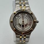 Hands of Irish Fellowship by Glycine Quartz Watch Men Dual Tone New Batter 7.25"