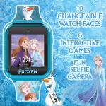Accutime Frozen Touchscreen Interactive Smart Watch (Model: FZN4673AZ),Camera Light Blue