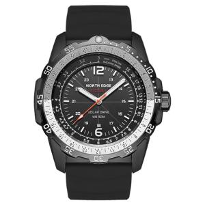 NORTH EDGE Solar Aviation Watch - Waterproof & Luminous