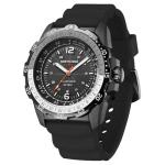 NORTH EDGE Solar Aviation Watch - Waterproof & Luminous