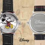 Disney Mickey's Articulating Hands Watch - Mickey Mouse Watch for Men - Vintage 90s Watches - Classic Men's Toys - Stylish Design - Silver Case - Leather Strap