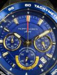 Filippo Loreti Ascari Monza Two Tone Blue Gold Steel Chronograph 42mm New Box MN