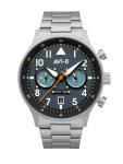 AVI-8 Hawker Hunter Carey Stainless Steel 43.5mm Japanese Quartz Wristwatch