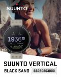 SUUNTO Vertical Adventure GPS Steel Watch Black Sand Offline Map with Power Bank