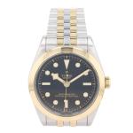 Tudor Black Bay Black Dial Automatic Stainless Steel and Yellow Gold Men's Watch