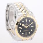 Tudor Black Bay Black Dial Automatic Stainless Steel and Yellow Gold Men's Watch