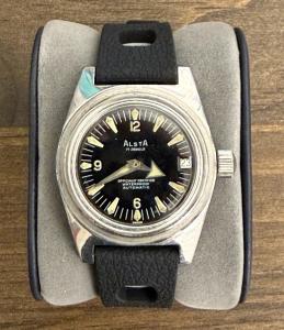 Vintage 1970s Alsta Nautoscaph Diver Watch 999 FT 🔥🔥