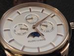 Filippo Loreti Moon Phase Watch- Stainless Copper Gold / V4101.X-05640