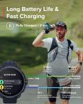 SUUNTO Race Sports Steel Smartwatch Birch GPS Tracker AMOLED