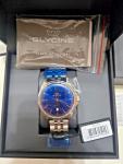 BRAND NEW GLYCINE GL0455 COMBAT 43MM MENS WRISTWATCH AUTOMATIC  BLUE DIAL
