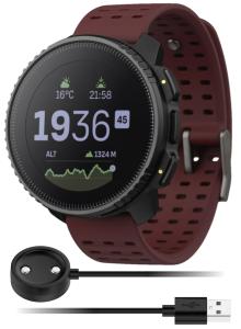 SUUNTO Vertical Adventure GPS Steel Watch Black Ruby Offline Map Large Screen