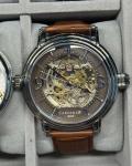 Earnshaw Longcase Grande Skeleton Automatic Tar Black Watch