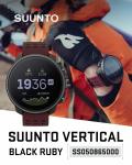 SUUNTO Vertical Adventure GPS Steel Watch Black Ruby Offline Map Large Screen